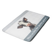 Niedliches Kalb Moove in die Duschrinne Badematte (Schrägansicht)