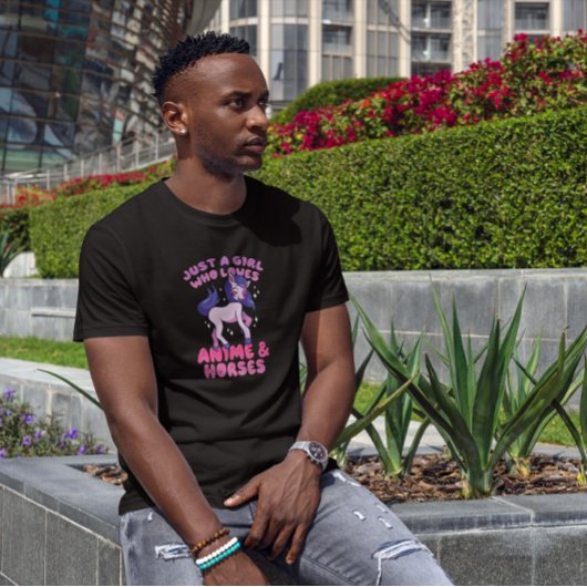 Niedliches Kalk und Pferde T-Shirt