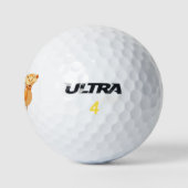 Niedliches Kamel Golfball (Logo)