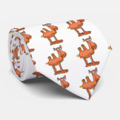 niedliches Kamel Krawatte (Gerollt)