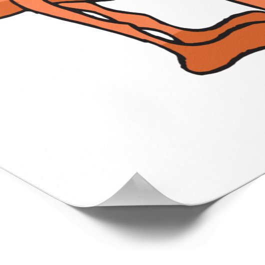 niedliches Kamel Poster (Ecke)