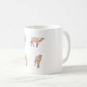Niedliches Kamel � Süße Tier Art Kaffeetasse (VorderseiteRechts)