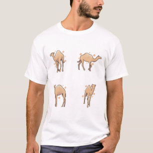 Niedliches Kamel � Süße Tier Art T-Shirt