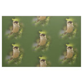Niedliches Kanada Grau / Grau Jay / Whiskeyjack Stoff (Fat Quarter (45,7 x 55,9 cm))