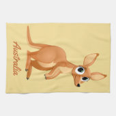 Niedliches Kangaroo Handtuch (Horizontal)