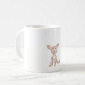 Niedliches Känguru Kaffeetasse (Vorderseite Links)