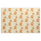 Niedliches Kängurugewebe Stoff (Fat Quarter (45,7 x 55,9 cm))