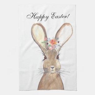 Niedliches Kaninchen Bunny Hare Ostergebirge Geschirrtuch