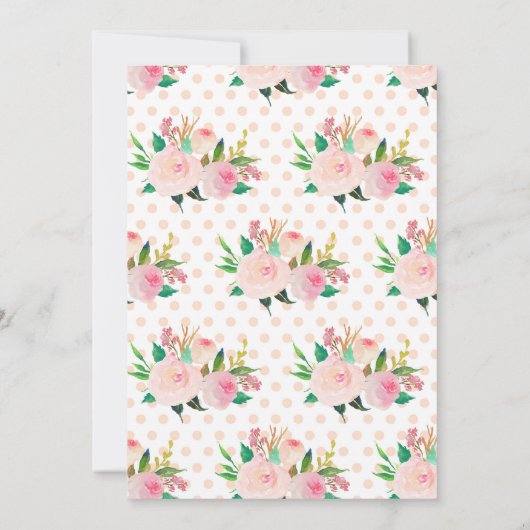 Niedliches Kaninchen Geburtstagsfeier Einladung (Rückseite)