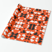 Niedliches Kaninchen Halloween-Geschenkpapier Geschenkpapier (Ungerollt)