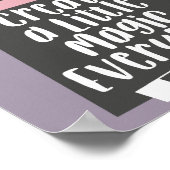 Niedliches Kaninchen Kinderzimmer-Zimmer mit Inspi Poster (Ecke)