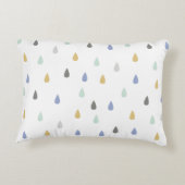 Niedliches Kaninchen mit benutzerdefinierbarem Nam Dekokissen (Rückseite)