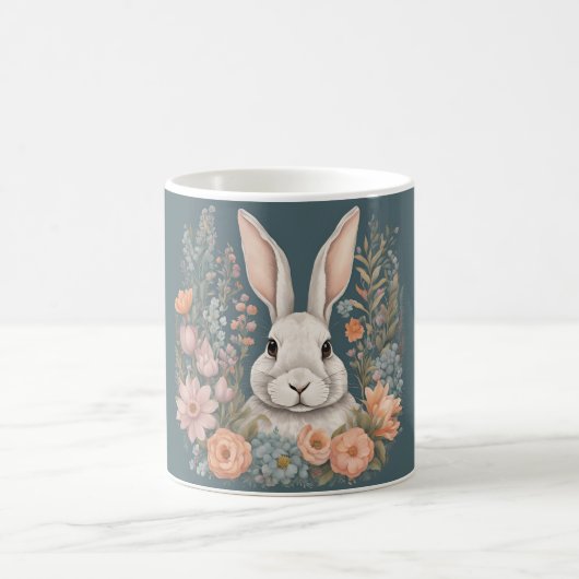 Niedliches Kaninchen mit Cogingcore Kaffeetasse (Mittel)