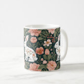 Niedliches Kaninchen mit Cogingcore Kaffeetasse (VorderseiteRechts)