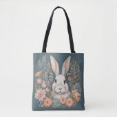 Niedliches Kaninchen mit Cogingcore Tasche (Vorderseite)