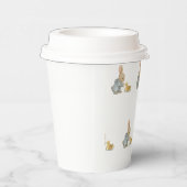 niedliches Kaninchen mit Ente Pappbecher (Rechts)