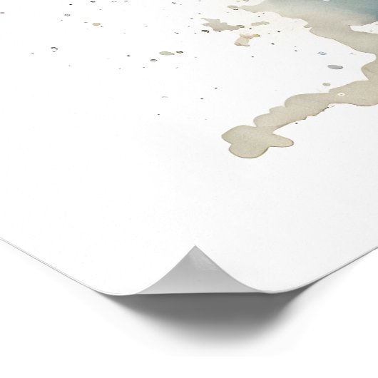 Niedliches Kaninchen Poster (Ecke)