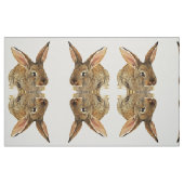 Niedliches Kaninchen Stoff (Fat Quarter (45,7 x 55,9 cm))