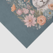 Niedliches Kaninchendekoupage des Kerns Seidenpapier (Ausschnitt)