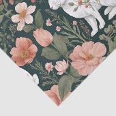 Niedliches Kaninchendekoupage des Kerns Seidenpapier (Ausschnitt)