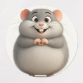 Niedliches Kaninchenetikett Etiketten (Design 1)