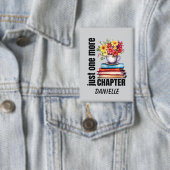 Niedliches Kapitelbuch liebt Wortkunst Button (Insitu)