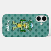 Niedliches Kappa mit Gurken Case-Mate iPhone Hülle (Rückseite (Horizontal))