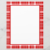 Niedliches kariertes Lieblingsblatt (Rückseite)