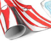 Niedliches Karneval-Kids-Party Geschenkpapier (Rolleneckpunkt)