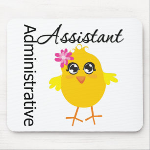 Niedliches Karriere-Küken-Verwaltungsassistent Mousepad