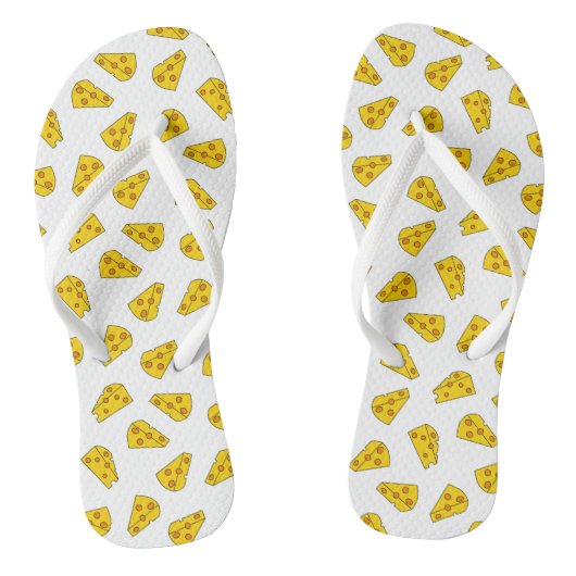 Niedliches Käsemuster Badesandalen (Fußbett)