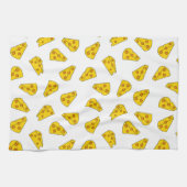 Niedliches Käsemuster Geschirrtuch (Horizontal)