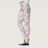 Niedliches Kastanienmuster Leggings (Links)