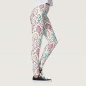 Niedliches Kastanienmuster Leggings (Rechts)
