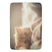 Niedliches Kätzchen Badematte (Vorderseite Vertikal)