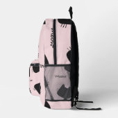 niedliches Kätzchen Bedruckter Rucksack (Rechts)