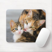 Niedliches Kätzchen der Mutterkatzen-Lieben Mousepad (Mit Mouse)