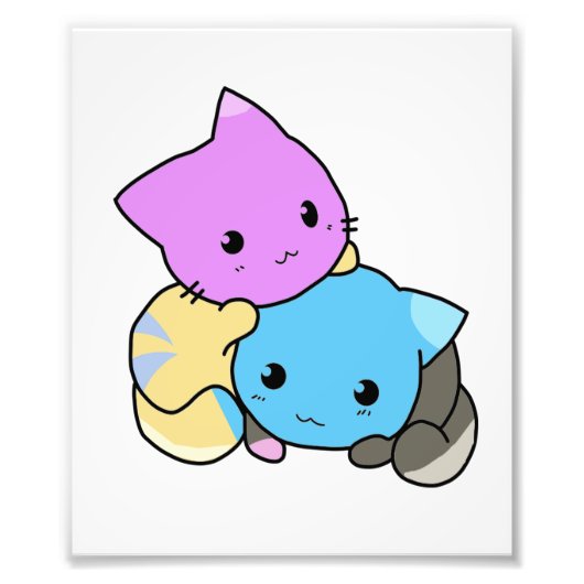 niedliches Kätzchen Fotodruck (Vorne)