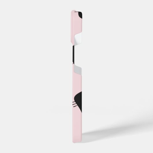 niedliches Kätzchen iPhone Hülle (Linke Seite)