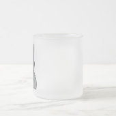 niedliches Kätzchen Mattglastasse (Mittel)