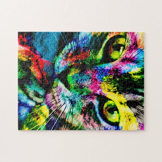 Niedliches Kätzchen Puzzle (Horizontal)