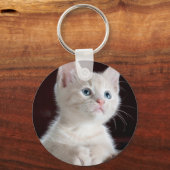 Niedliches Kätzchen Schlüsselanhänger (Vorderseite)