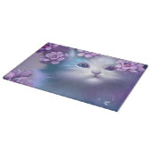 Niedliches Kätzchen Schneidebrett (Ecke)