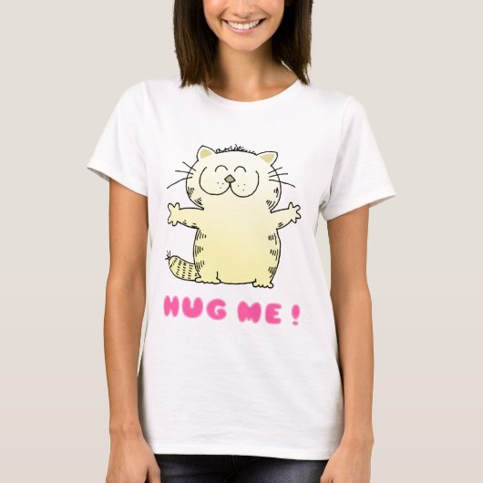 Niedliches Kätzchen T-Shirt (Vorderseite)
