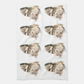 Niedliches Kätzchen teatowel Geschirrtuch (Vertikal)