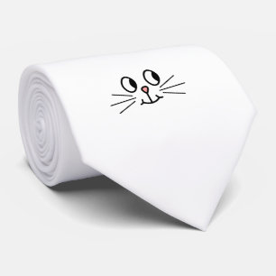 Niedliches Katzen-Gesicht Krawatte