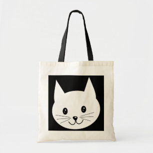 Niedliches Katzen-Gesicht. Tragetasche