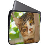 Niedliches Katzen Klettern Laptopschutzhülle (Vorne Rechts)