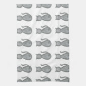 Niedliches Katzen-Küchen-Geschirrtuch Handtuch (Vertikal)