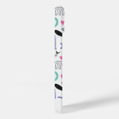 Niedliches Katzen Muster Case-Mate iPhone Hülle (Rückseite / Rechts)